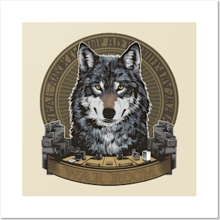 War Room Wolf Posters and Art